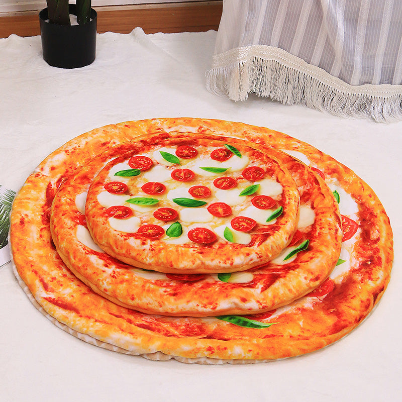 HKM-3925693 Cozy Four Seasons Pet Blankets for Dogs and Cats - Fried Egg, Pizza, Cabbage, Avocado, Toast, Bacon, Rabbit Designs