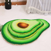 HKM-3925693 Cozy Four Seasons Pet Blankets for Dogs and Cats - Fried Egg, Pizza, Cabbage, Avocado, Toast, Bacon, Rabbit Designs