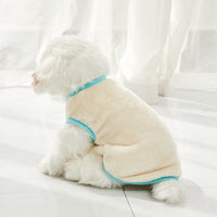 HKM-3927229 Soft Flannel Dog Vest in Pink, Blue, and Yellow - Sizes S-XXL