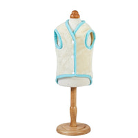 HKM-3927229 Soft Flannel Dog Vest in Pink, Blue, and Yellow - Sizes S-XXL