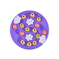 HKM-3928253 Maze Puzzle Toy for Pets - Interactive Feeding Device, Durable Non-Toxic Material, Blue-Green, Pink, Purple, 29.5 cm