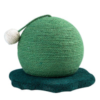 HKM-3930685 Cherry Cat Climbing Scratching Post with Natural Sisal & Plush Toy