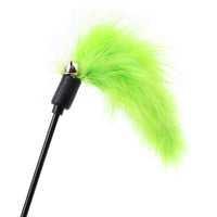 HKM-3932221 Funny Plush Cat Toy Stick in Random Colors - 26x15cm