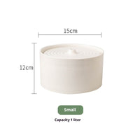 HKM-3933245 Ceramic Electric Cat Water Dispenser Fountain in Various Sizes and Colors