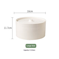 HKM-3933245 Ceramic Electric Cat Water Dispenser Fountain in Various Sizes and Colors