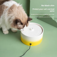 HKM-3933245 Ceramic Electric Cat Water Dispenser Fountain in Various Sizes and Colors