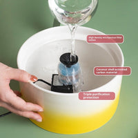 HKM-3933245 Ceramic Electric Cat Water Dispenser Fountain in Various Sizes and Colors