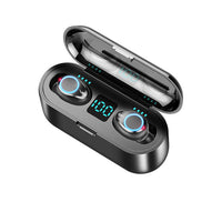 HKM-393363 Wireless Bluetooth In-Ear Headset with Call and Voice Control, Stereo Sound, LED Breathing Light - 10m Range, Bluetooth 5.0