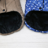 HKM-3933757 Casual Dog Jumpsuit with Leather Stitching and Plush Lining in Khaki and Blue