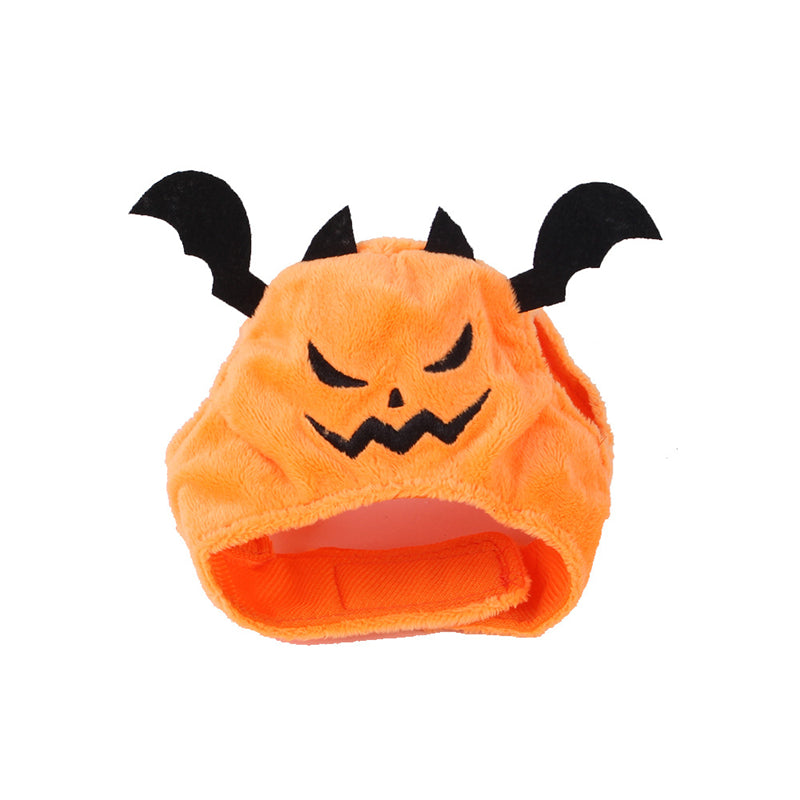 HKM-3934653 Halloween Cat Headgear with Wings - Orange & Black/Red Options
