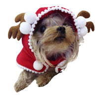HKM-3935549 Cozy Fleece Hooded Pet Cloak for Halloween and Christmas in Black, Red, and Yellow
