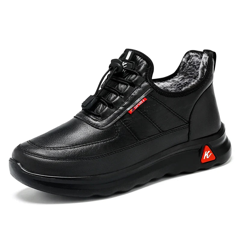 HKM-393555 BM-21802Walking Non-slip Waterproof Warm Winter Shoes for Women and Men Men's Casual Flat Boots