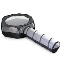 HKM-3936829 Foldable Cat Tunnel with Detachable Design and Multi-Purpose Use for Play and Relaxation