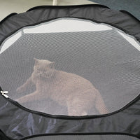 HKM-3936829 Foldable Cat Tunnel with Detachable Design and Multi-Purpose Use for Play and Relaxation
