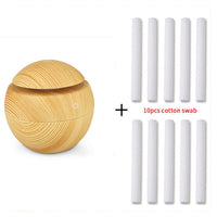 HKM-393683 Mini Wood Grain Essential Oil Diffuser and Humidifier for Home and Hotel Use