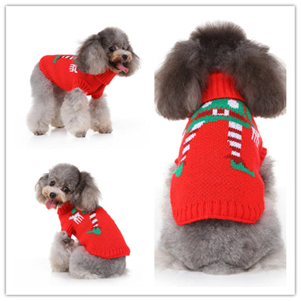 HKM-3937341 Casual Polyester Dog Sweater in Various Colors and Sizes