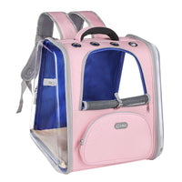 HKM-3939389 Transparent Window Pet Backpack with Ventilation Holes for Comfort