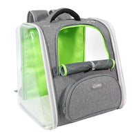 HKM-3939389 Transparent Window Pet Backpack with Ventilation Holes for Comfort