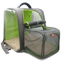 HKM-3939389 Transparent Window Pet Backpack with Ventilation Holes for Comfort