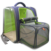 HKM-3939389 Transparent Window Pet Backpack with Ventilation Holes for Comfort