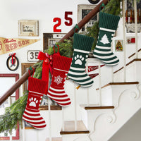 HKM-3939773 Christmas Pet Socks Gift Set - Knitted Holiday Designs for Cats and Dogs