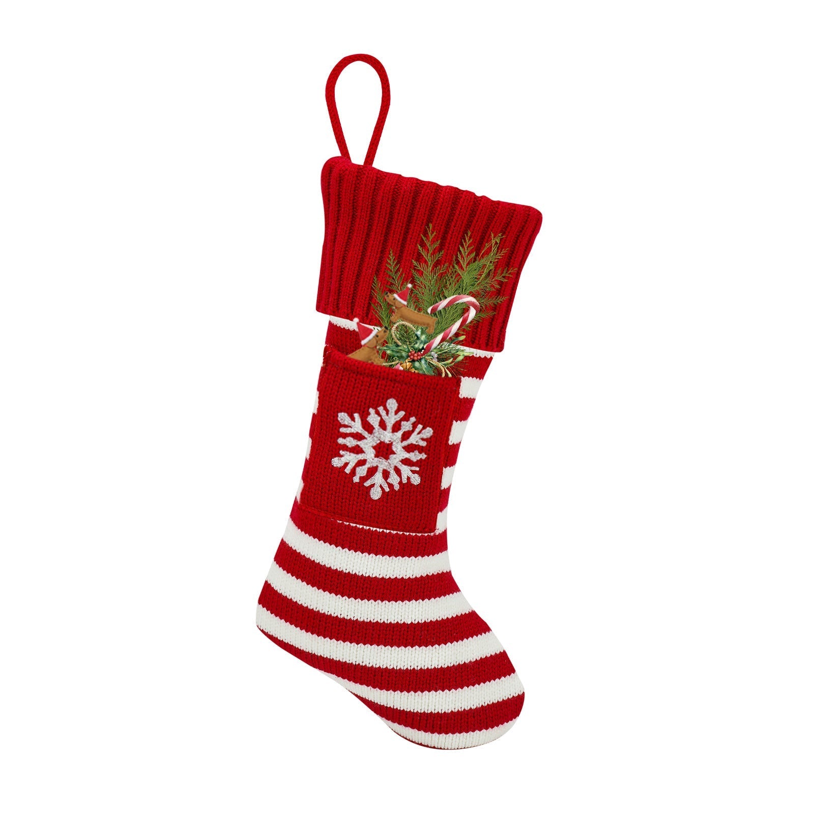 HKM-3939773 Christmas Pet Socks Gift Set - Knitted Holiday Designs for Cats and Dogs