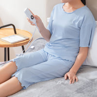 HKM-394003 Intelligent Temperature Control Electric Blanket - Light Gray Cotton for Home and Dorm Use