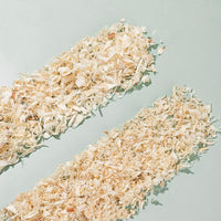 HKM-3940413 Poplar Wood Shavings for Small Animals, Birds, and Reptiles - Absorbent Bedding Material (1000G)