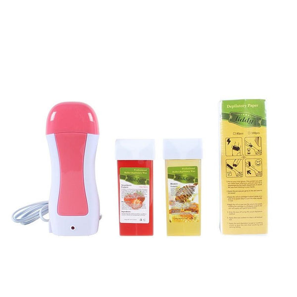 HKM-394067 Efficient Roller Wax Hair Removal Set – 40W, 100ml Capacity, Dual Voltage
