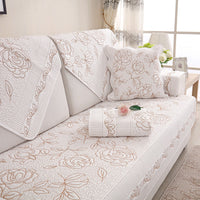 HKM-394067 Washed Cotton European Style Sofa Cushion - Multiple Sizes Available