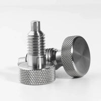 HKM-394195 Retractable Spring Plunger Lock Out Index Pin with Stainless Steel Knob
