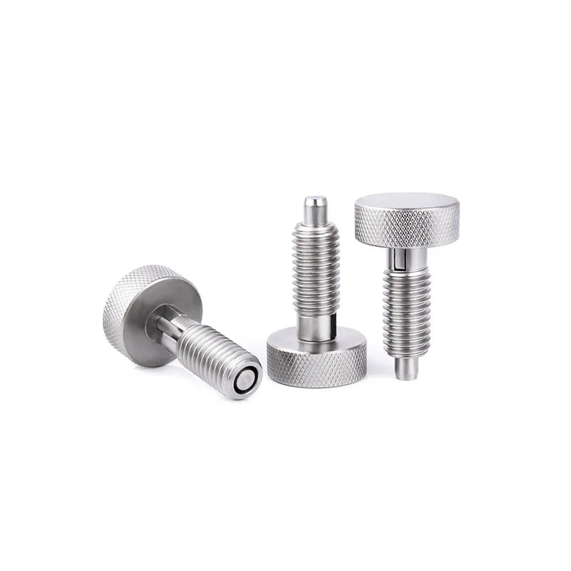 HKM-394195 Retractable Spring Plunger Lock Out Index Pin with Stainless Steel Knob