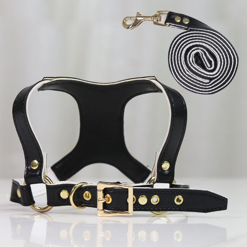 HKM-3942205 Traction Suit for Small and Medium Dogs with Leash - Multiple Color Options Available