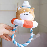 HKM-3943741 Plush Bite-Resistant Dog Toys - Various Sizes and Colors, Perfect for Playtime