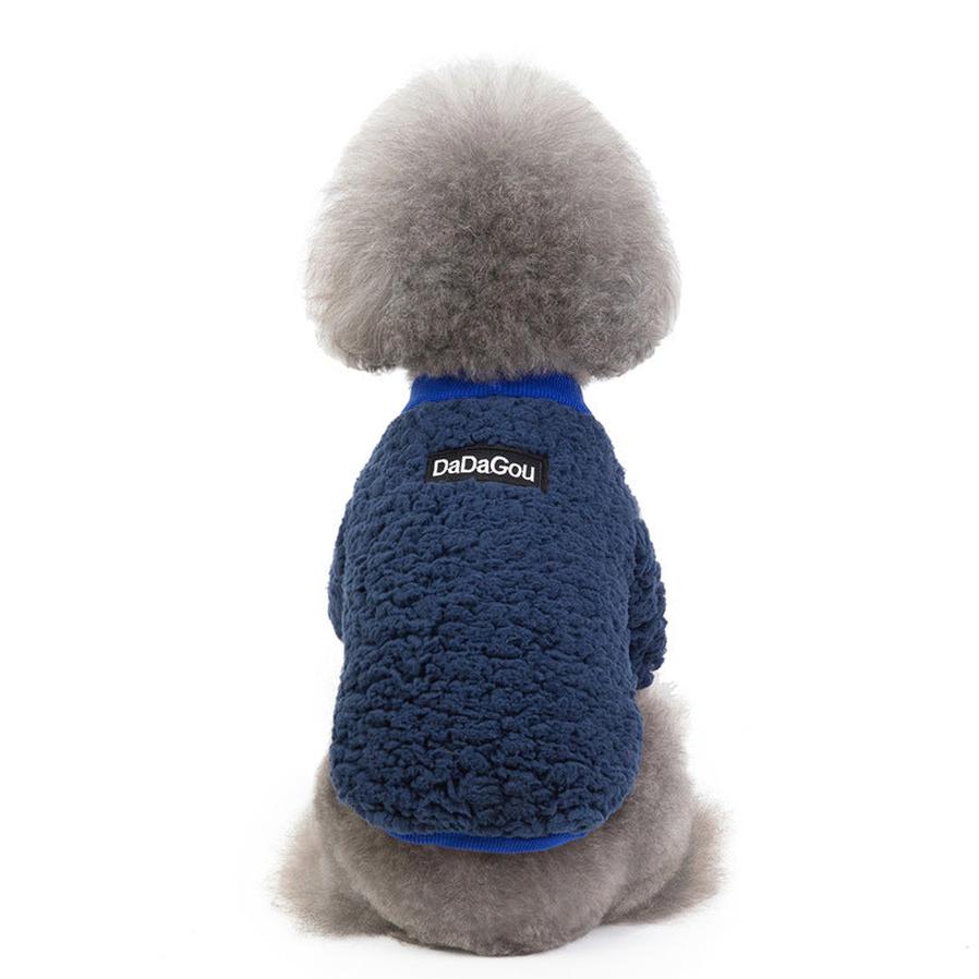 HKM-394387 Cozy Casual Fleece Outfit for Puppies - Warm Dog Clothes
