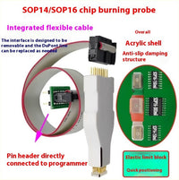 HKM-394387 Detachable Chip Burning Probe with Elastic Block Accessory