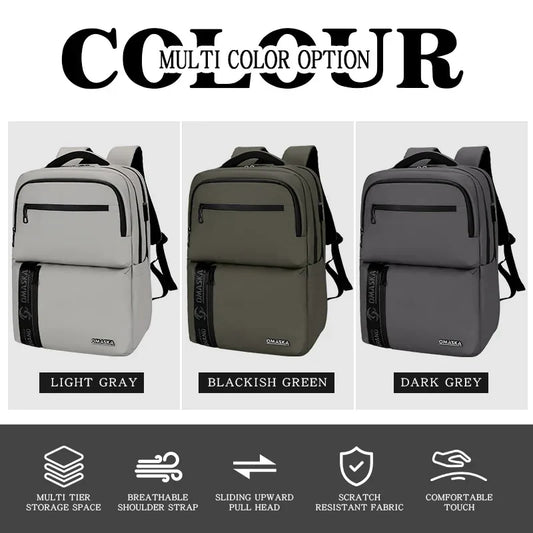 HKM-394387 Durable Waterproof Laptop Backpack for Men with Custom Logo Option
