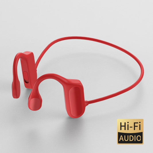 HKM-394515 Bone Conduction Bluetooth Headset - Lightweight, Comfortable, Ear-mounted Design with 13 Hours Playback