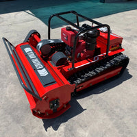 HKM-394515 Remote-Controlled Automatic Obstacle Avoidance Lawn Mower for Hillside Weeding and Orchard Maintenance