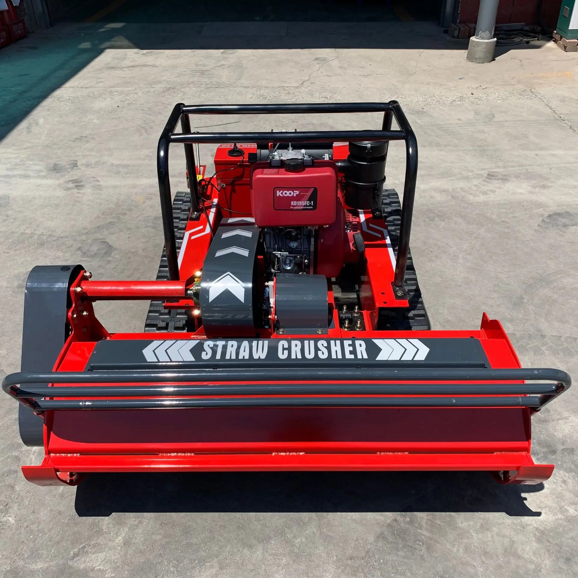 HKM-394515 Remote-Controlled Automatic Obstacle Avoidance Lawn Mower for Hillside Weeding and Orchard Maintenance