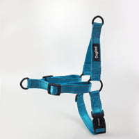 HKM-3947965 Reflective Adjustable Nighttime Pet Dog Harness with Nylon Chest Strap and Leash Options