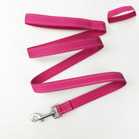 HKM-3947965 Reflective Adjustable Nighttime Pet Dog Harness with Nylon Chest Strap and Leash Options