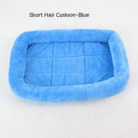HKM-3948733 Teddy Dog Cage Mat for Small and Medium Breeds - Soft Cotton Cushion in Various Colors