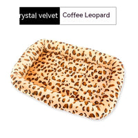 HKM-3948733 Teddy Dog Cage Mat for Small and Medium Breeds - Soft Cotton Cushion in Various Colors