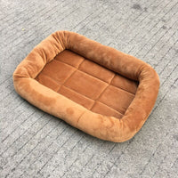 HKM-3948733 Teddy Dog Cage Mat for Small and Medium Breeds - Soft Cotton Cushion in Various Colors
