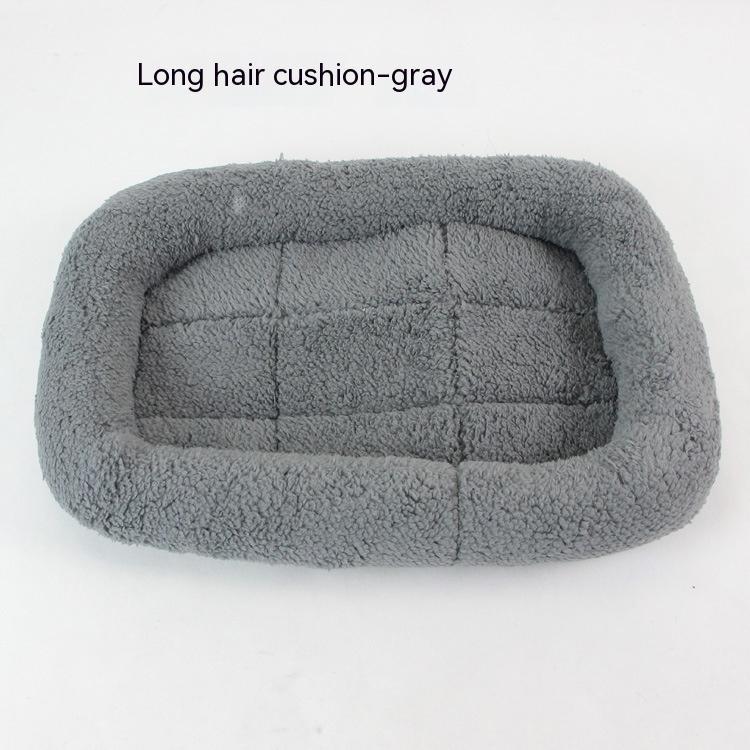 HKM-3948733 Teddy Dog Cage Mat for Small and Medium Breeds - Soft Cotton Cushion in Various Colors