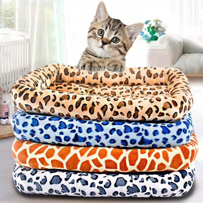 HKM-3948733 Teddy Dog Cage Mat for Small and Medium Breeds - Soft Cotton Cushion in Various Colors