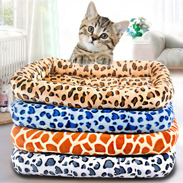 HKM-3948733 Teddy Dog Cage Mat for Small and Medium Breeds - Soft Cotton Cushion in Various Colors
