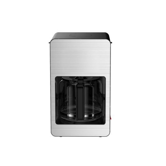 HKM-394899 Automatic Drip Coffee Maker with All-in-One Bean Powder Functionality