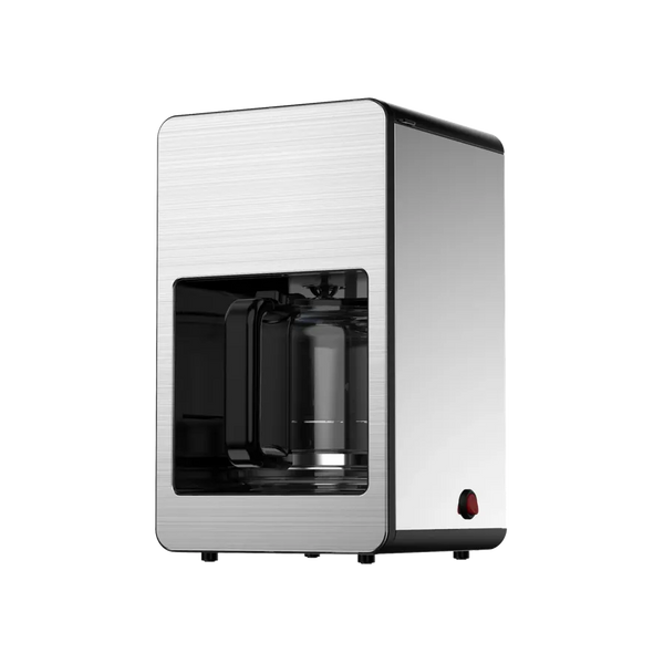 HKM-394899 Automatic Drip Coffee Maker with All-in-One Bean Powder Functionality
